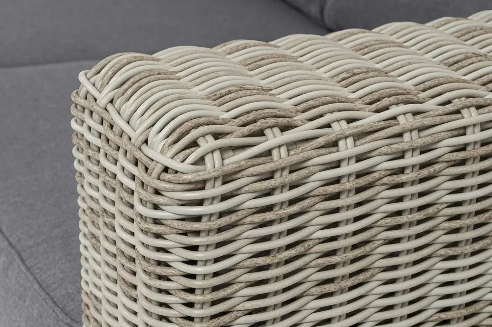 "Боно" диван из искусственного ротанга трехместный, цвет бежевый