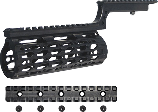 Свободно передвигаемая рельсовая система для M16/M4/AR15