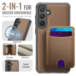 Чехол CaseMe Cardholder 2 in 1 Samsung Galaxy S25 FE