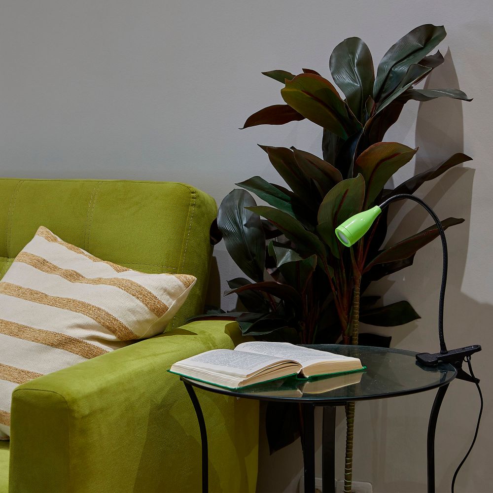 ULM-D501 4W-4000K GREEN Светильник настольный светодиодный прищепка. Механический выключатель. Зеленый. TM Uniel