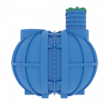 Емкость  подземная для питьевой воды Мультпласт B10 10000 л. горизонтальная (3200x2400x2400см;400кг;синий) - арт.555434.39