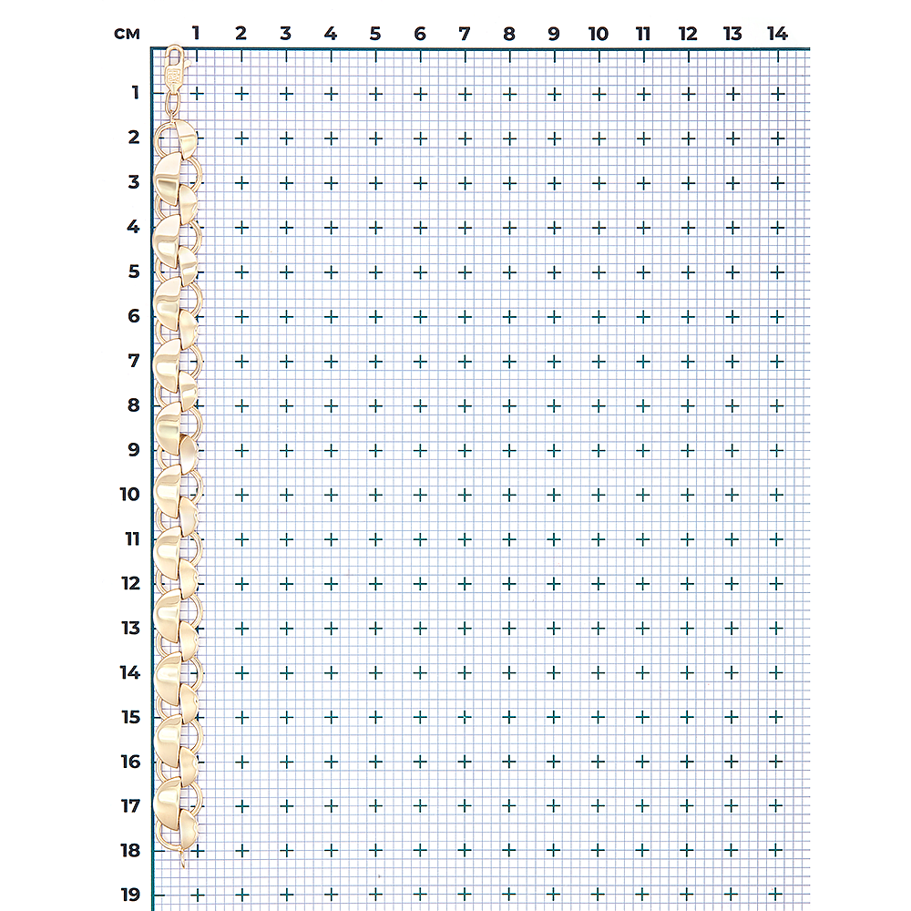 Браслет из лимонного золота