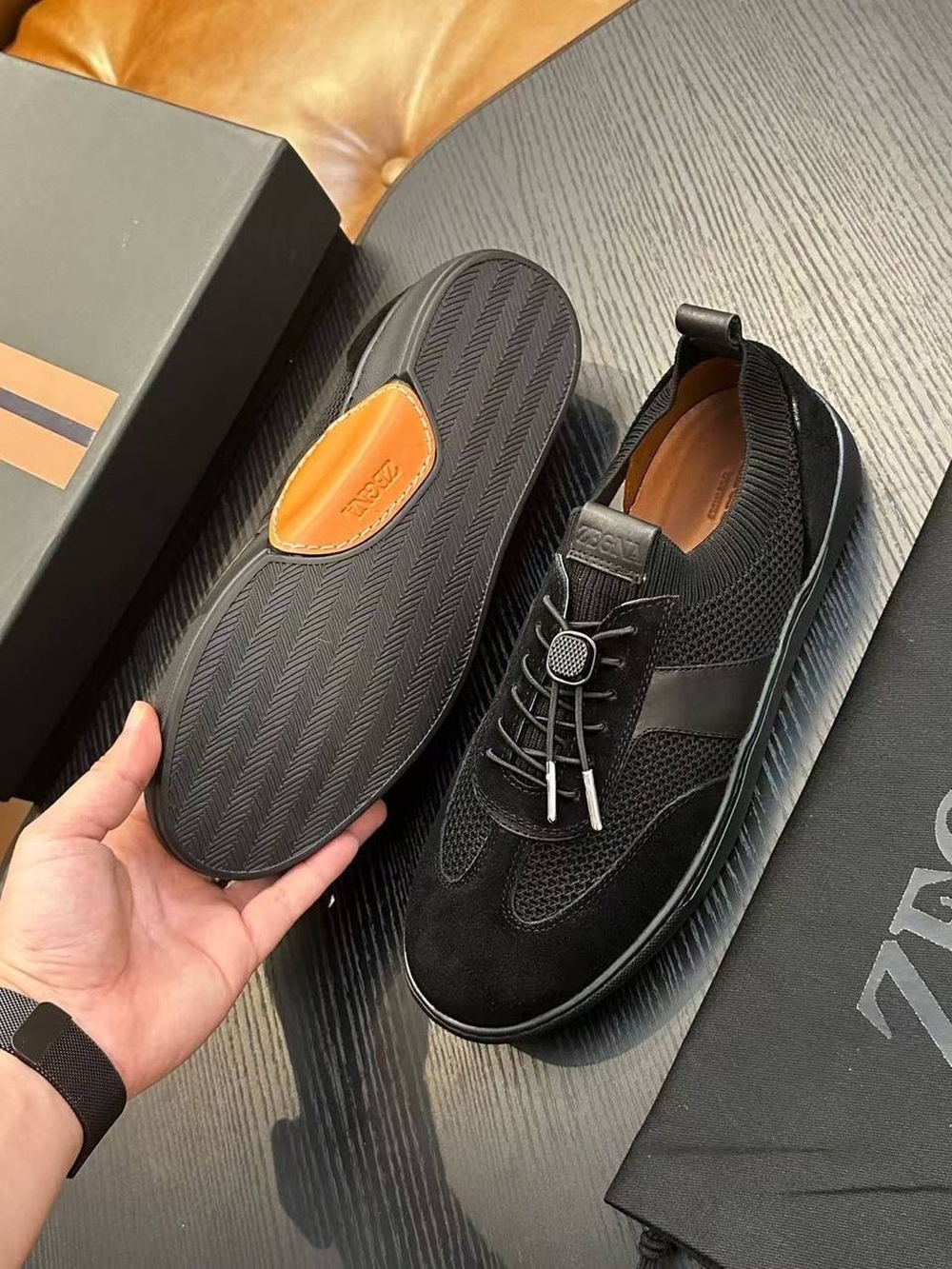 Кеды Zegna