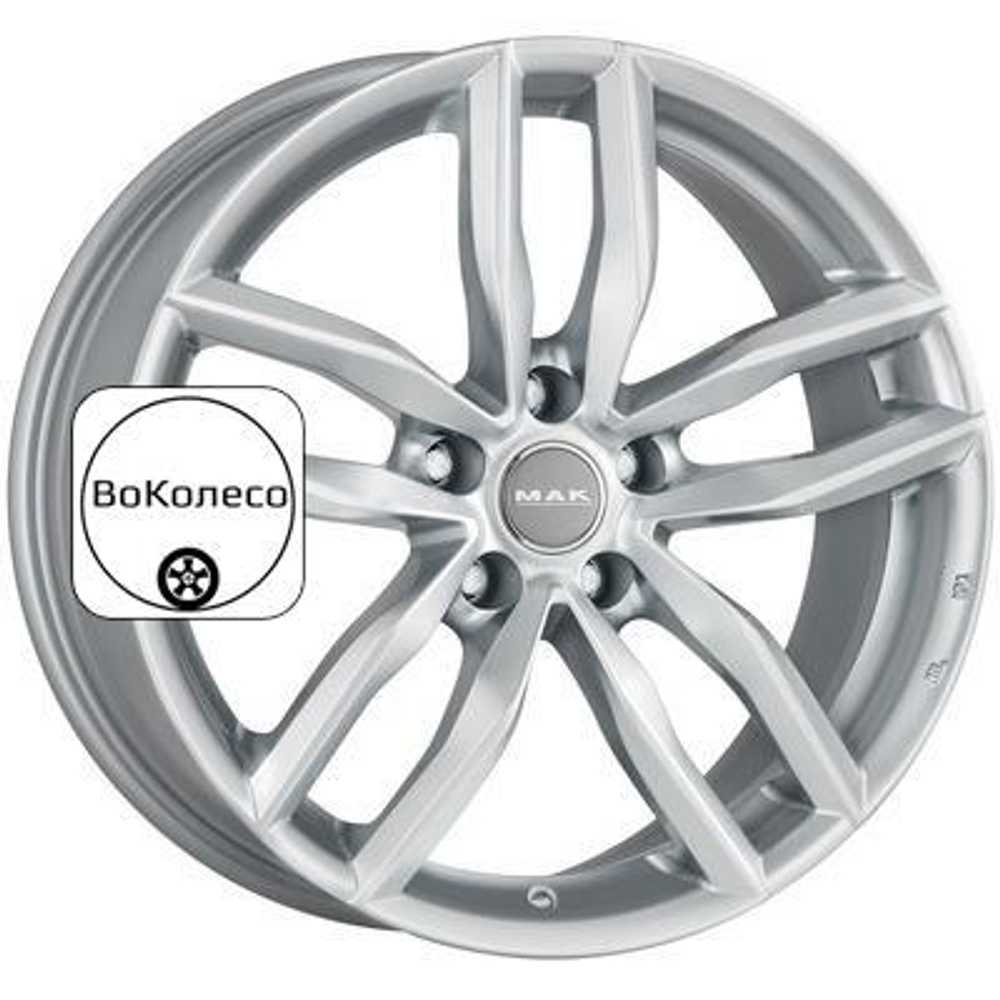 8x18/5x112 ET28 D66,45 Sarthe Silver MAK