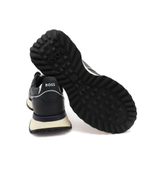 Кожаные кроссовки jonah_runn_ltmp BOSS BLACK - темно-синий(50493231)