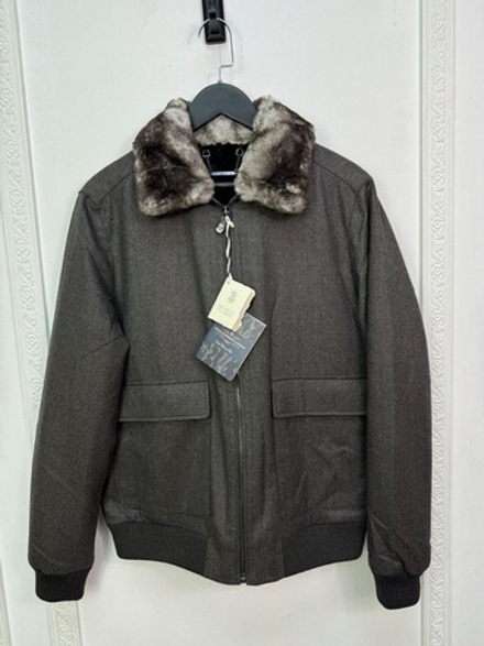 Кашемировая куртка Brunello Cucinelli с мехом