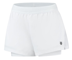 Женские теннисные шорты K-Swiss Tac Hypercourt Short 5 - White