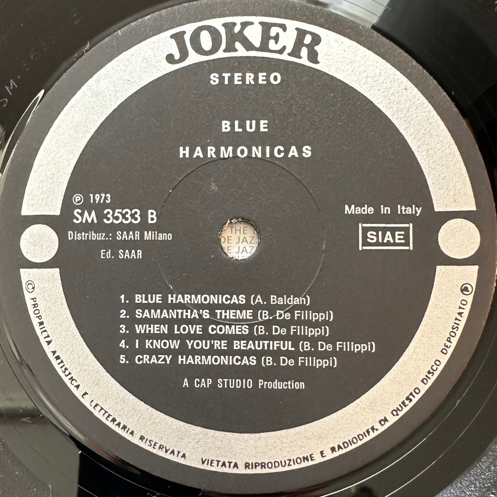 Blue Harmonicas- Blue Harmonicas (Италия 1973г.)