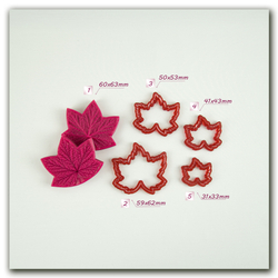 Комплект для лепки листьев смородины