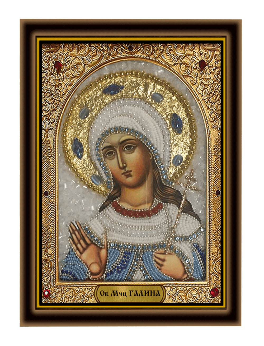 Святая мученица Галина, в киоте