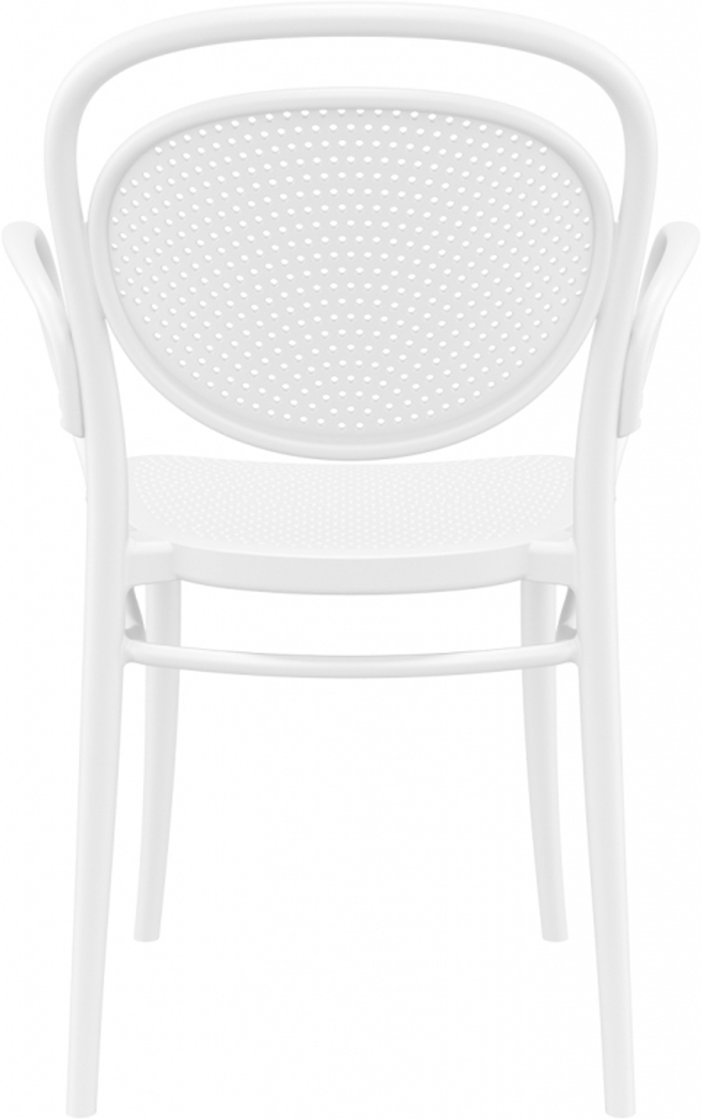 Кресло пластиковое Siesta Contract Marcel XL, белый