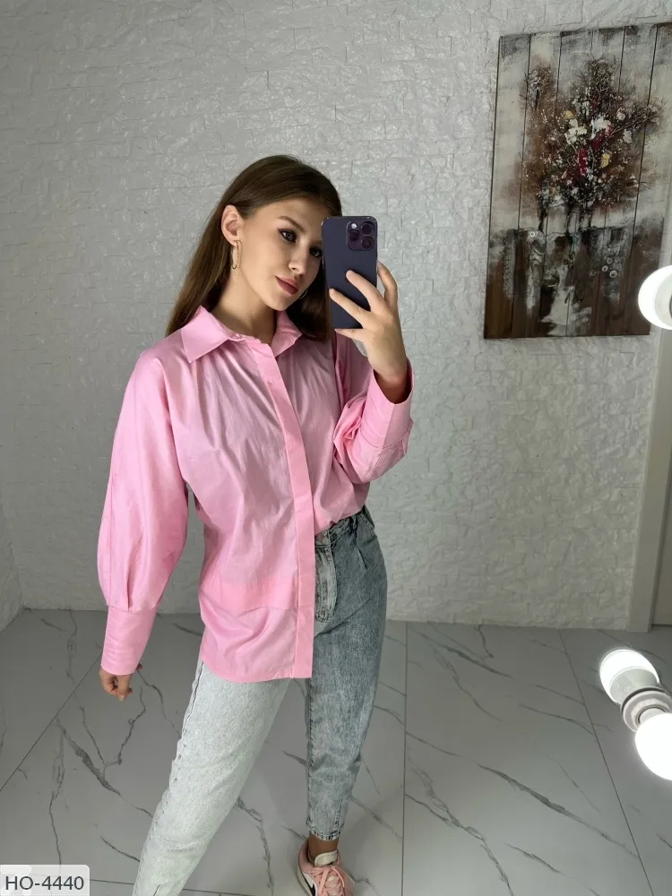 Рубашка HO-4441 Фабрика Моды