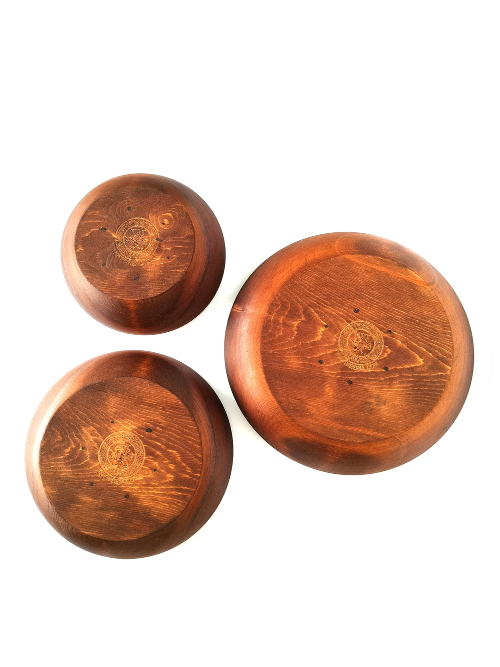 Деревянная тарелка Art of Siberia из массива сибирского кедра T229