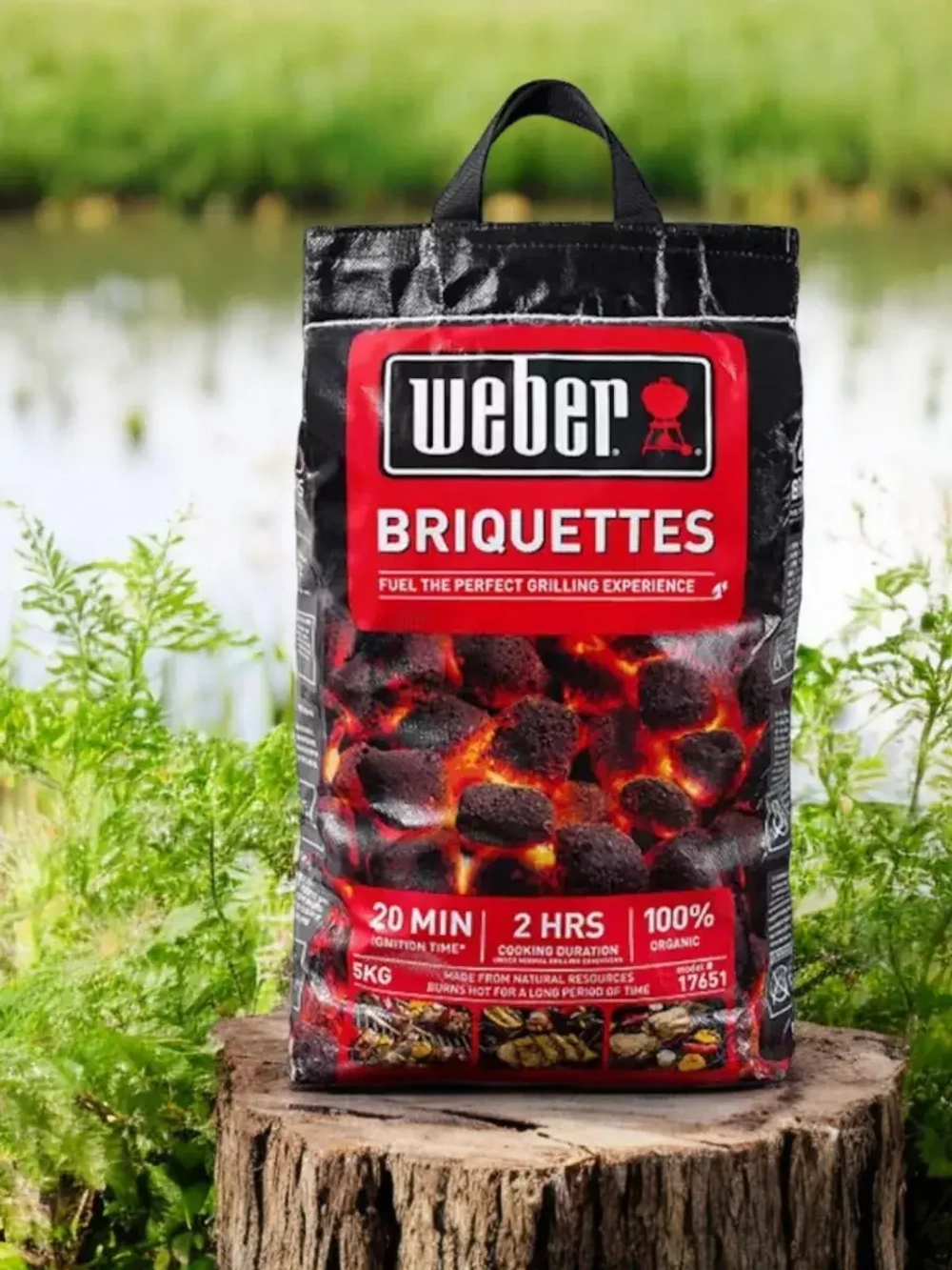 Брикеты угольные 5 кг Weber