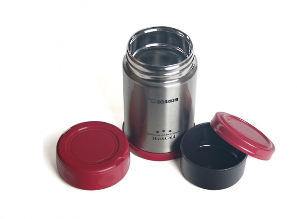 Термос Zojirushi (0,5L) красный, с чехлом [SW-EXE50-RR]