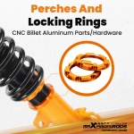 Adjustable Coilovers Suspension Lowering Kit подходит для автомобиля Toyota Corolla 09-17 E140 E170