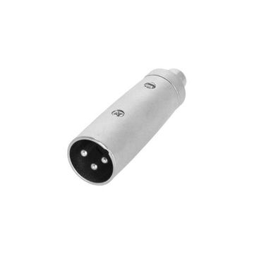Adam Hall K4ARF2XM3 - адаптер RCA (F) - XLR (M), металлический