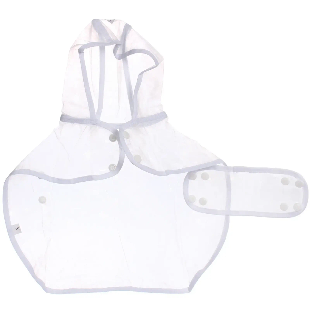 Дождевик для мелких пород собак «KOMFORT», прозрачный, р S