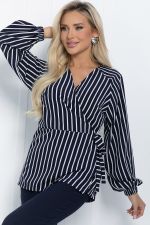 Блуза Совершенство линий (синяя) Б11451 LT Collection