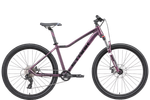 Велосипед 27,5" Stark'24 Viva 27.2 D р.14.5" фиолетовый матовый/черный