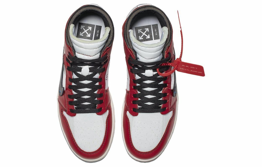 Кроссовки Off-White X Jordan Air Jordan 1 Retro High The Ten Chicago