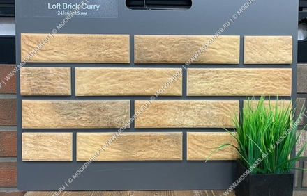 BestPoint Loft brick, Curry, 245x65x8,5 - Клинкерная плитка для фасада и внутренней отделки