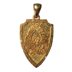 Талисман Амулет Щит Архангела Михаила позолота ЮРВ-17-з
