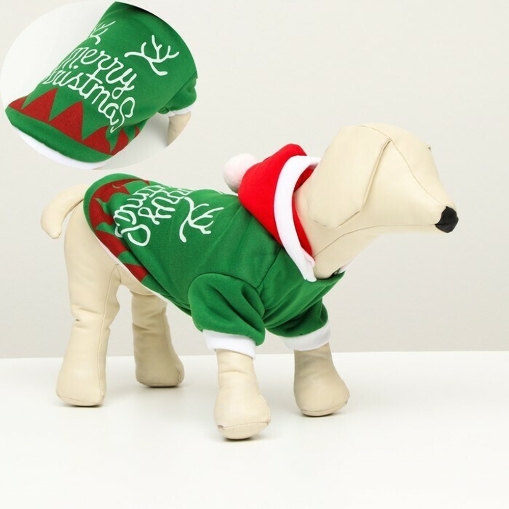 Толстовка Merry Christmas, XL, ДС 35 см; ОГ 47 см
