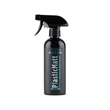 Shine Systems Black Line PlasticMatt Lacost - матовый полироль для пластика и винила салона, 400 мл