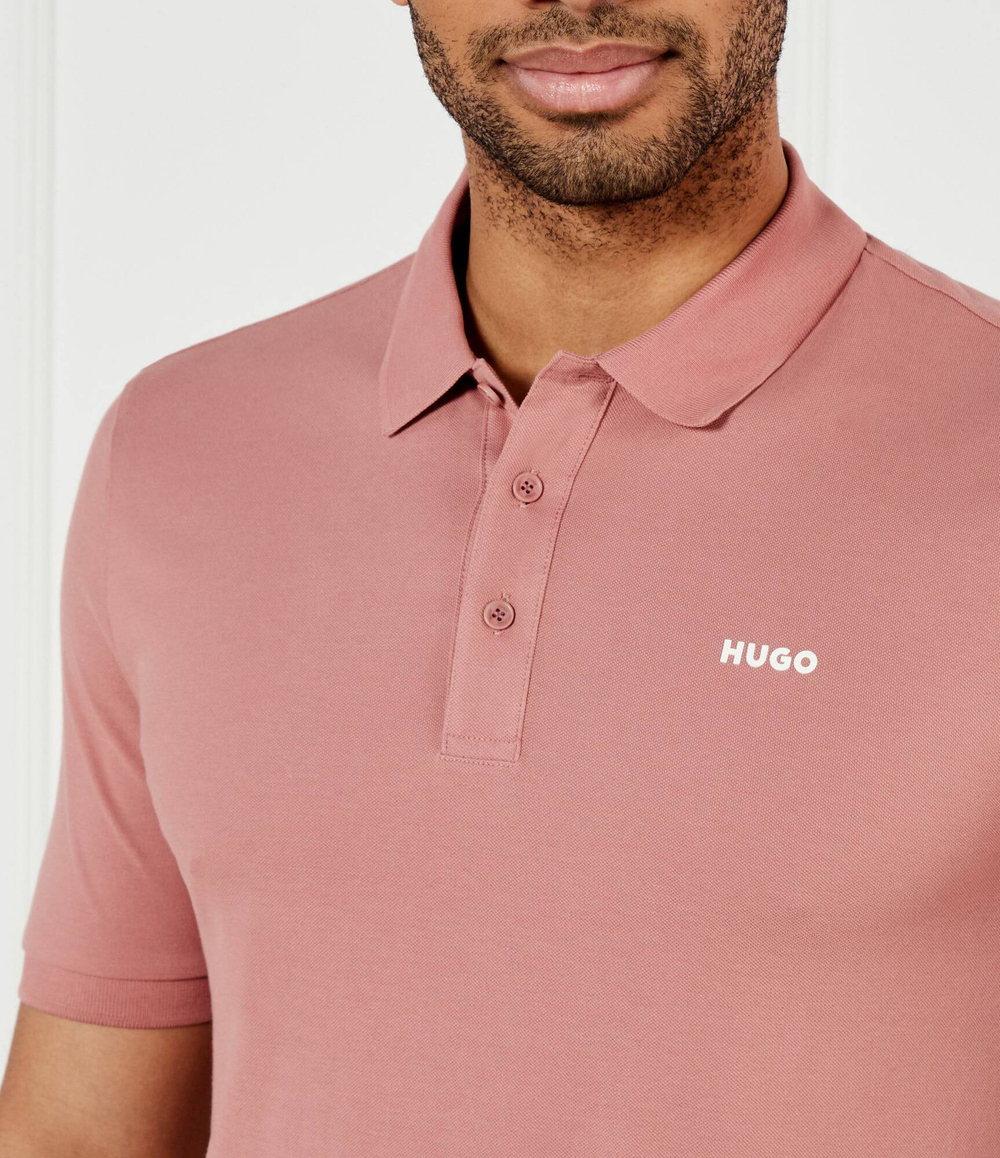 Футболка Поло Donos222 HUGO - розовый(50466182)