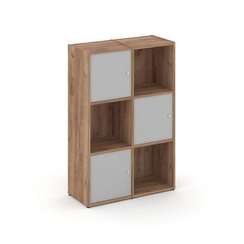 Locker plus Комплект №2 LK.K-002 Дуб Табак/Серый 798*350*1203