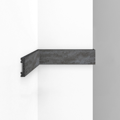 Плинтус Decomaster D162 D162-1632 ДМ Молдинг гладкий