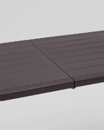 Стол складной чемодан пластиковый Кейт 180 коричневый