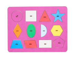 Рамки-вкладыши М. Монтессори Геометрия