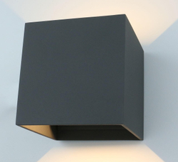 Уличный настенный светильник Arte Lamp A1414AL-1GY