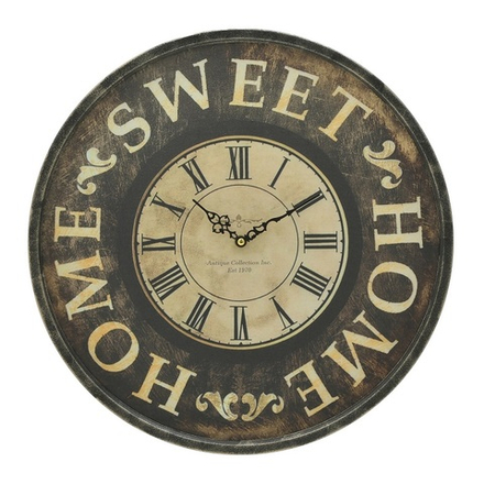 Часы настенные Sweet Home Ø 45x4,5 см/1xAA Металл