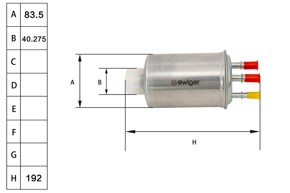 EWIGER - EW111060163-EWI - Fuel Filter