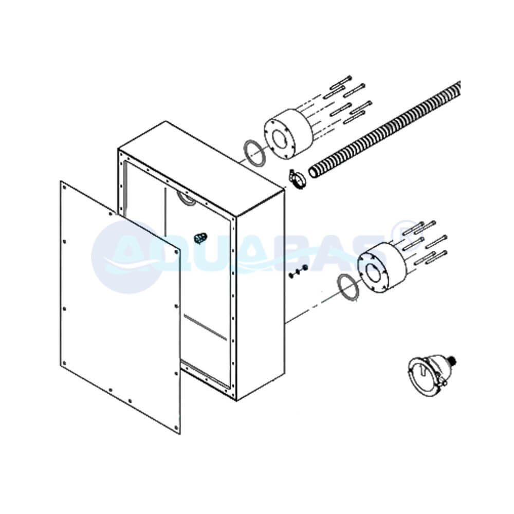 Комплект закладных деталей Hugo Lahme Total Jet (8890020)