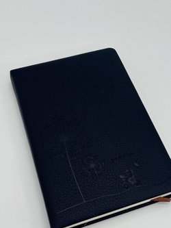 Блокнот 144 л А5 линейка одуванчик черный перф (8344-6)