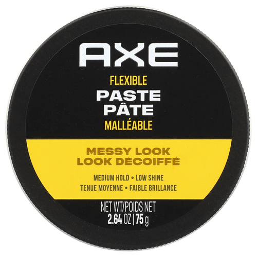 AXE, Messy Look™, гибкая паста, средняя фиксация и легкий блеск, 75 г (2,64 унции)