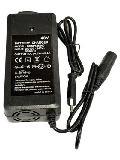 Зарядное устройство 48V (54.6V) 2A разъем XLR (M) (с кулером) для электросамокатов