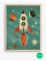 Постер в детскую мальчика 40х50 см