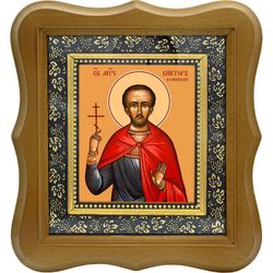 Виктор Фракийский мученик. Икона на холсте.