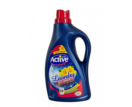 ACTIVE ИРАН / Гель для стирки белья универсальный "Clean Breeze" Степные цветы, 2500 мл х 6