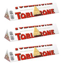 Toblerone шоколад белый с медово-миндальной нугой 100 г