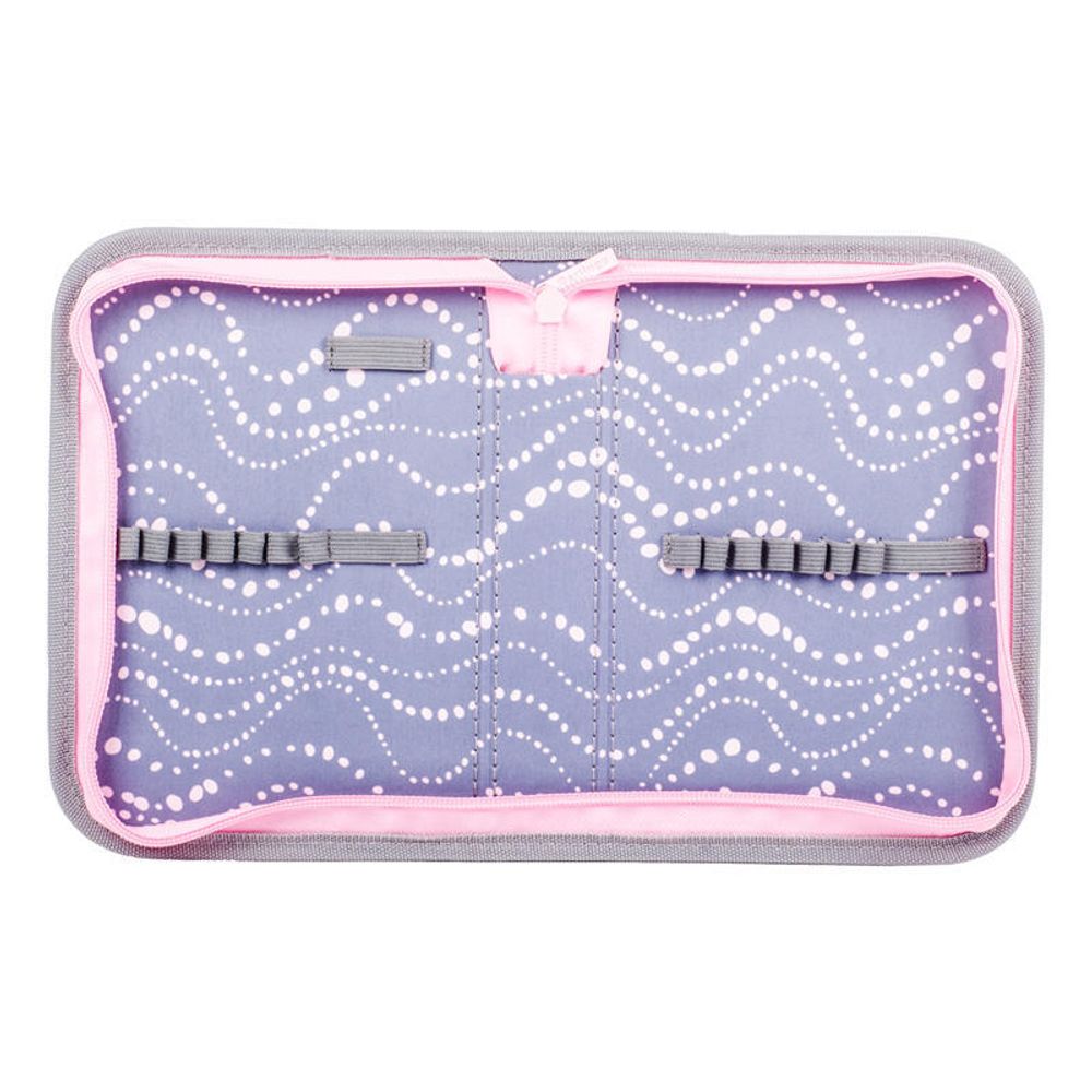 Пенал 1 отделение 200*140*40 Berlingo Sweet bunny, откидная планка, полиэстер