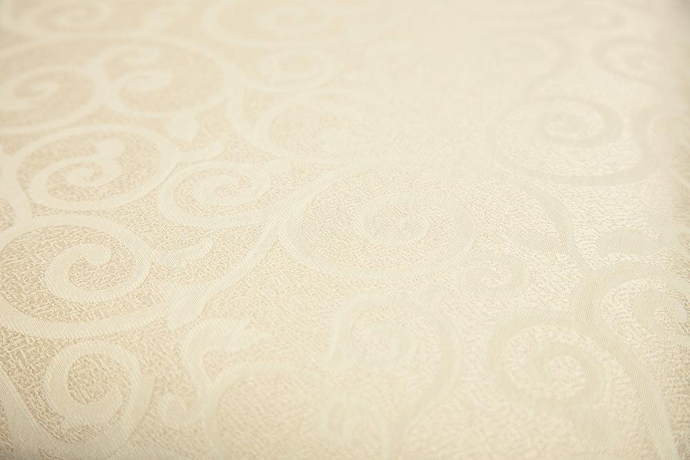 Стул - Афродита/ Aphrodite дерево гевея, 46х54х99см, Espresso (дуб в красноту), ткань кремовая с рисунком (3321)