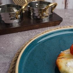 Тарелка с бортом d 23,4 см h1,7 см Mountain Blue Taiga P.L. Proff Cuisine [6]