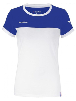 Женская теннисная футболка Tecnifibre Lady F1 Stretch