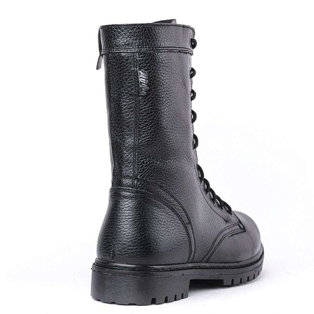 Берцы демисезонные ДОФ 0051-01 из хромовой кожи